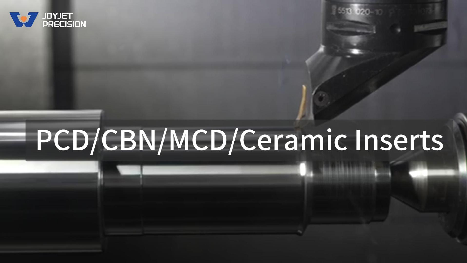 PCD CBN MCD Keramik-Einsätze