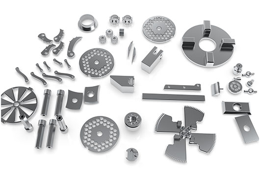 Metallteile Verarbeitung